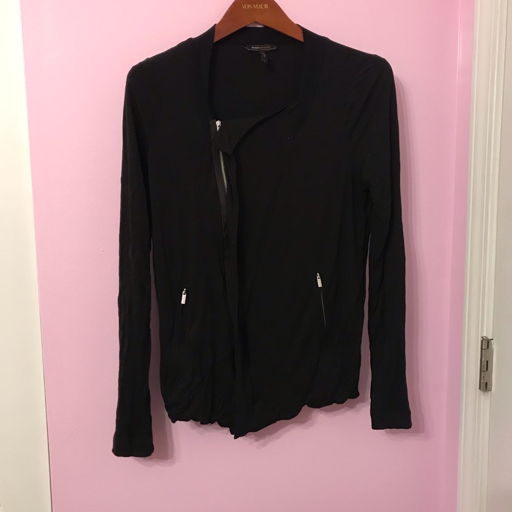 BCBG MAXAZRIA ~ Black Lightweight Jacket ~ Size S